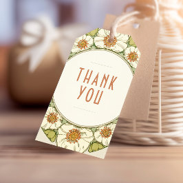 サンキューヴィンテージアールヌーボーミュシャ ギフトタグ