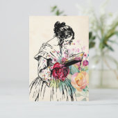 サンキューヴィンテージスタイルカード サンキューカード (スタンド正面)