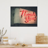 サンキューヴィンテージ引用文レトロヒップスターノスタルジア ポスター (キッチン)