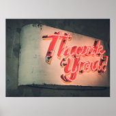 サンキューヴィンテージ引用文レトロヒップスターノスタルジア ポスター (正面)