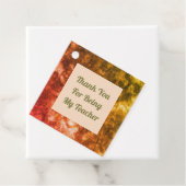 サンキュー先生明るい抽象芸術評価 フェイバータグ (インサイチュ)