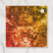 サンキュー先生明るい抽象芸術評価 フェイバータグ (裏面)