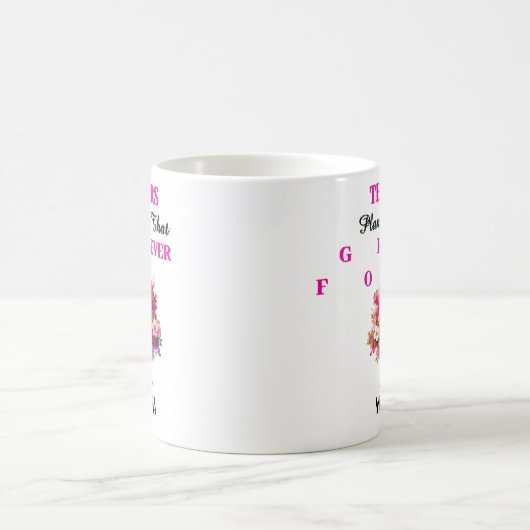 サンキュー先生-やる気を起こさせるギフト先生 コーヒーマグカップ (中央)