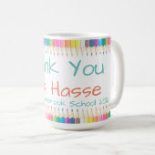 サンキュー先生 コーヒーマグカップ (正面右)