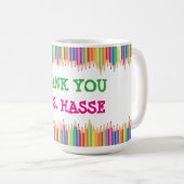 サンキュー先生 コーヒーマグカップ (正面右)