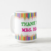 サンキュー先生 コーヒーマグカップ (正面左)