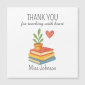 サンキュー先生 – ハートフェルト – サンキューカード (正面)
