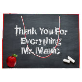 サンキュー先生 ラージペーパーバッグ (裏面)