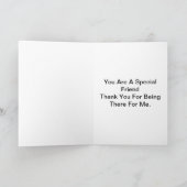 サンキュー勇気付けられる サンキューカード (内部)