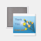 サンキュー射撃、 発砲スター マグネット (正面/裏面)