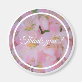 サンキュー引用文フローラさくらんぼ写真 マグネット