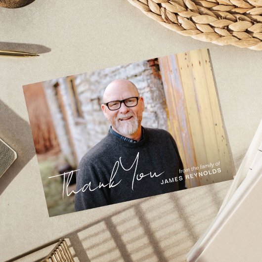 サンキュー悔やみや弔慰メモリアルカード サンキューカード