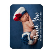 サンキュー新生児 モダン マグネット (縦)