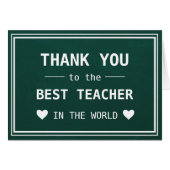 サンキュー最高の先生評価ハートカスタム (正面横)