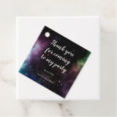 サンキュー来ズ私のパーティー銀河系誕生日宇宙 フェイバータグ (インサイチュ)
