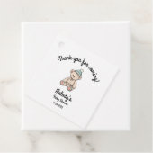 サンキュー男の赤ちゃんテディ フェイバータグ (インサイチュ)