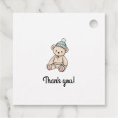 サンキュー男の赤ちゃんテディ フェイバータグ (裏面)