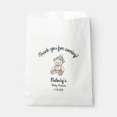 サンキュー男の赤ちゃんテディ フェイバーバッグ (正面)