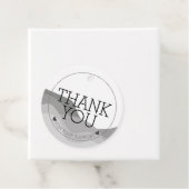 サンキュー白黒ラウンドつるラベル フェイバータグ (インサイチュ)