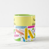 サンキュー看護インストラクター ツートーンマグカップ (中央)