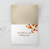 サンキュー紅葉 カード (内部)