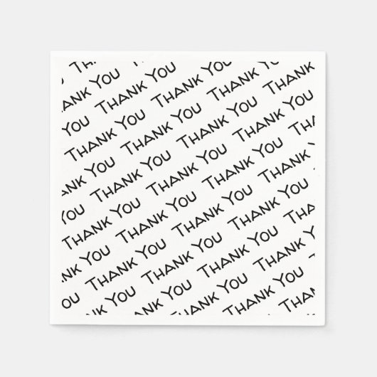 サンキュー紙ナプキンス スタンダードカクテルナプキン (正面)