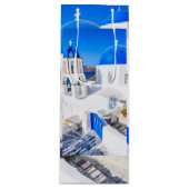 サンキュー紙バッグオイアラサントリーニ ワインギフトバッグ (正面)