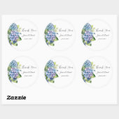 サンキュー結婚式の引き出物シール ラウンドシール (シート)