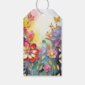 サンキュー結婚式の引き出物ラベル ギフトタグ (裏面)