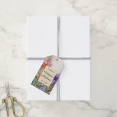 サンキュー結婚式の引き出物ラベル ギフトタグ (より糸付き)