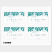 サンキュー結婚式用シール | 結婚s 長方形シール (シート)
