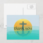 サンキュー航海のいかりブルースカイムーン ポストカード (正面/裏面)