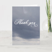 サンキュー葬式悔やみや弔慰悲しみ折り畳みカード サンキューカード (正面)