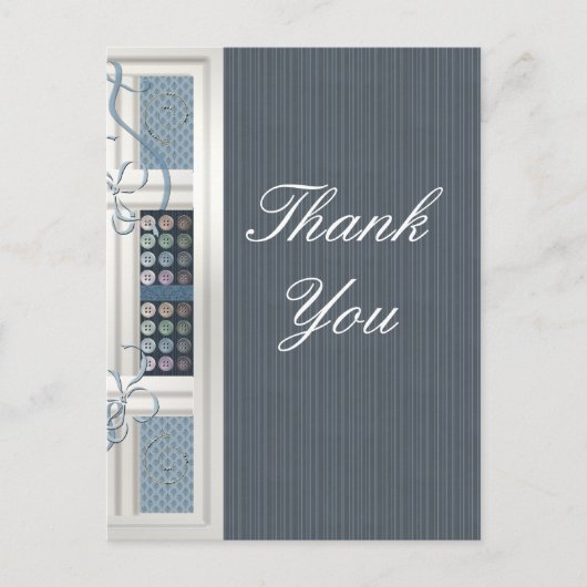 サンキュー裁縫中毒 ポストカード (正面)