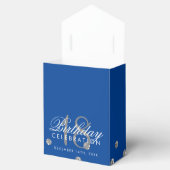 サンキュー誕生日シルバーグリッター紙吹雪 王室の フェイバーボックス (オープン)