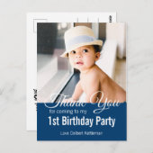 サンキュー誕生日ボーイ ポストカード (正面/裏面)