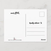 サンキュー誕生日ボーイ ポストカード (裏面)