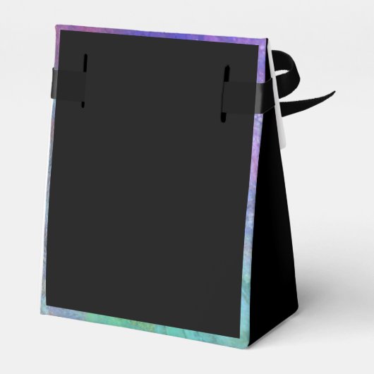 サンキュー誕生日モダンピンクフローラお願いボックス フェイバーボックス (裏面サイド)