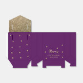 サンキュー誕生日金ゴールドグリッター星お気に入りボックス フェイバーボックス (折り畳みなし)