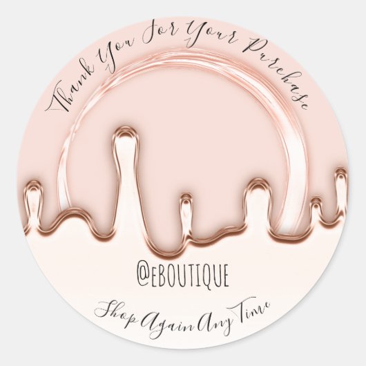 サンキュー購入ブティック爪、 ネイル手作りドライプ ラウンドシール (正面)