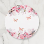 サンキュー赤面バラベビーシャワー フェイバータグ (裏面)