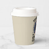 サンキュー退役軍人ひまわり軍隊退役軍人日 紙コップ (右)