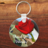 サンキュー退役軍人キーチェーン キーホルダー (正面)