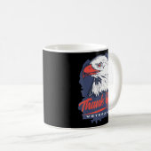 サンキュー退役軍人退役軍人日愛国者 コーヒーマグカップ (正面右)