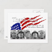 サンキュー退役軍人 ポストカード (正面/裏面)