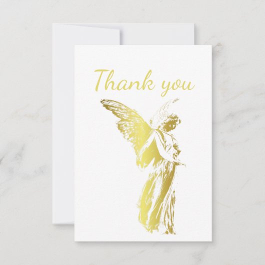 サンキュー金ゴールドスピリチュアル サンキューカード (正面)