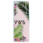 サンキュー金ゴールドリーフワインバッグ ワインギフトバッグ (裏面)