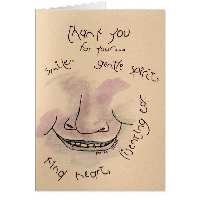 "サンキュー" (正面)