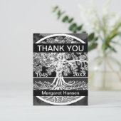 サンキュー | お悔み | 生命の木 ポストカード (スタンド正面)