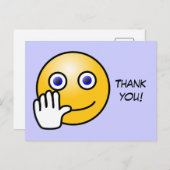 サンキュー!なびく絵文字 ポストカード (正面/裏面)